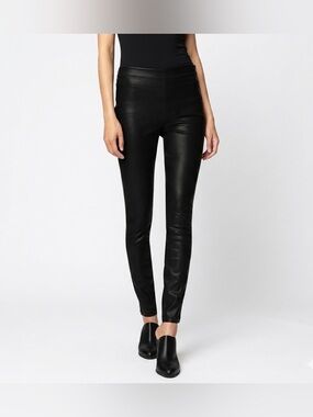 Blank NYC Faux Leather Vegan Pull On Jeggings